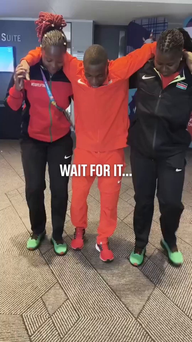 Just iconic. 🇰🇪 Olympic Solidarity Scholarship holder Joshua Amunga secured Team Kenya's first medal of Glasgow 2026, and pulled off the celebration of the year. 👞 📹IG: @amunga_65 @officialteamkenya #RoadToLA28