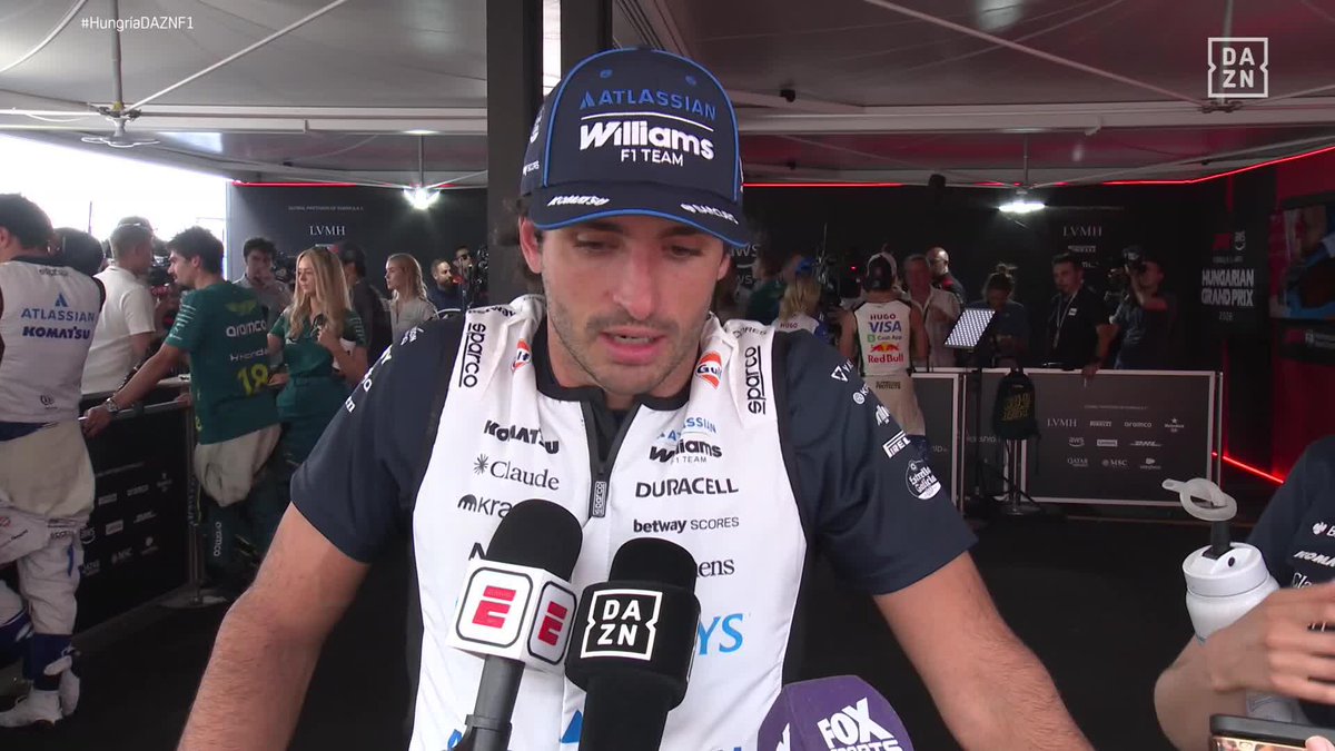 Carlos Sainz se queja de su última parada en boxes con VSC y reconoce que no le avisaron de que venía Piastri #HungríaDAZNF1 🇭🇺