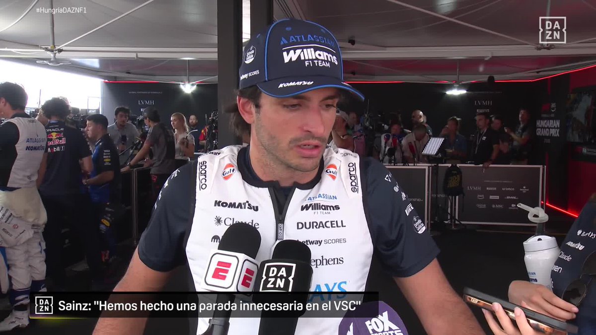 Sainz se va al parón pensando en ver la luz con las mejoras "La primera de temporada ha sido muy muy decepcionante. Espero que en Bakú nos podamos meter en la pelea" #HungríaDAZNF1 🇭🇺