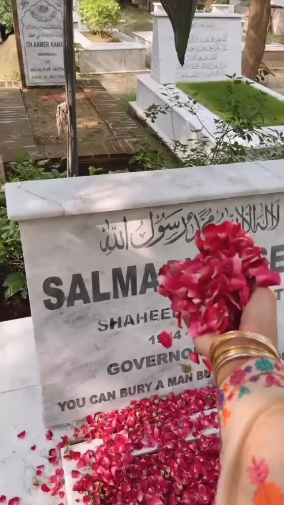 Say Fateha and a Dua with me today Salmaan Taseer