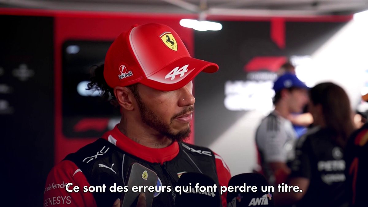"Ce sont des erreurs qui coûtent un titre." Lewis Hamilton a beaucoup été pénalisé lors des derniers week-ends 😬 #F1 #HungarianGP