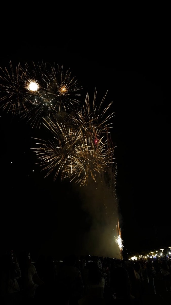 Thank you to SteJay Harbour (SteJay Harbor), for the beautiful fireworks project—a perfect way to end The First Spark Manila concert.🎆🩵 It was such a memorable finale and a fitting way to celebrate this special night with AHOF and FOHAs. Thank you for making the ending even more magical!✨