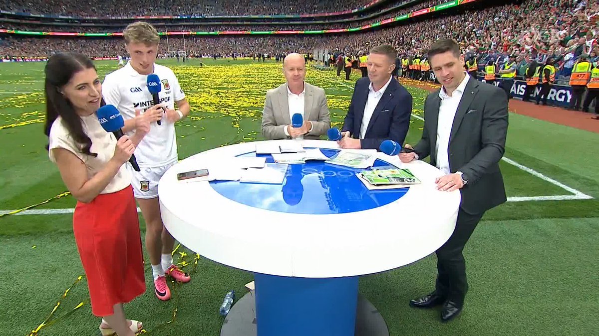 "I'm not thinking about Australia; I'm just going to soak all this in. All-Ireland champion Kobe McDonald joins the panel. ๐บ Watch on RTร2 and RTร Player ๐ป Listen on RTร Radio 1 #SundayGame