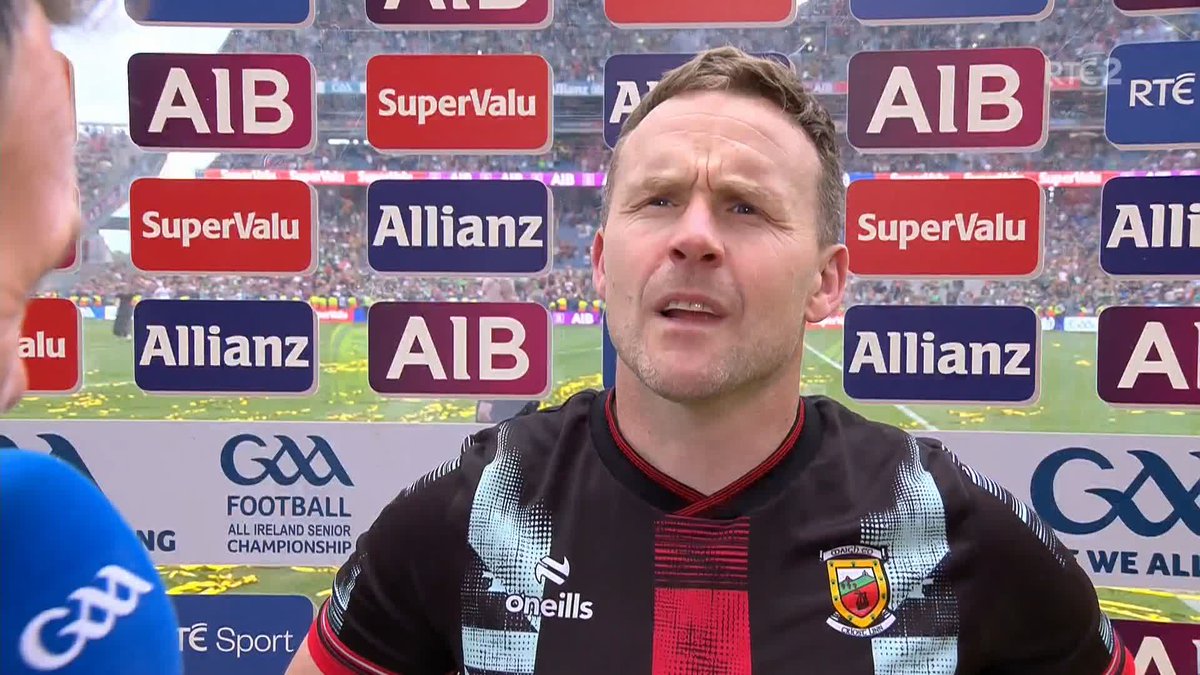 "It started a bit shaky, but for the next 40 minutes we were sensational." Andy Moran speaks to Damian about the huge moments that got Mayo over the line 📺 Watch on RTÉ2 and RTÉ Player 📻 Listen on RTÉ Radio 1 #SundayGame
