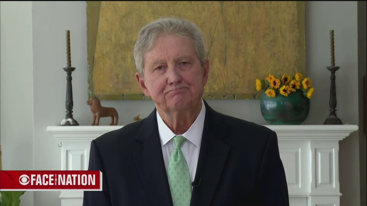 Sen. John Kennedy (R-LA) – who says a detailed briefing is needed from the Trump Administration on Iran – suggested that Defense Secretary Pete Hegseth and other administration officials, including Secretary of State Marco Rubio, give “a speech or long press conference to explain what's going on in Iran and why we went in, why we're still there.” “Now, the Democrats, I listened to Bernie, Bernie wants to just come home,” he says after hearing Sen. Sanders' (I-VT) earlier remarks on the war. “He wants to turn out the lights, make sure the cat is inside and go to bed. That would be a huge, huge mistake.”
