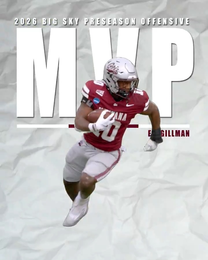 𝗠𝗩𝗣! 😤 Eli Gillman is the preseason Big Sky MVP for a reason 💪 📰 #GoGriz