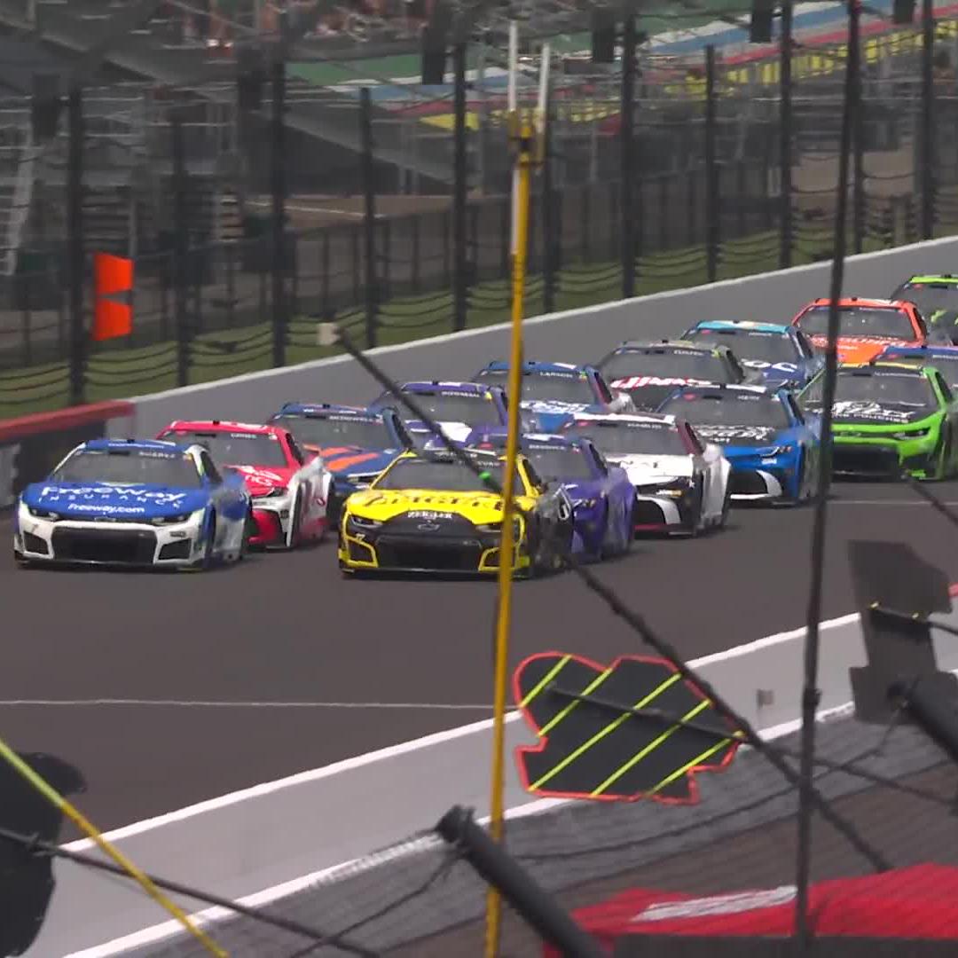 It's time to hit the bricks! The Champions Round of the In-Season Challenge is underway with the Brickyard 400, live on TNT Sports U.S.!