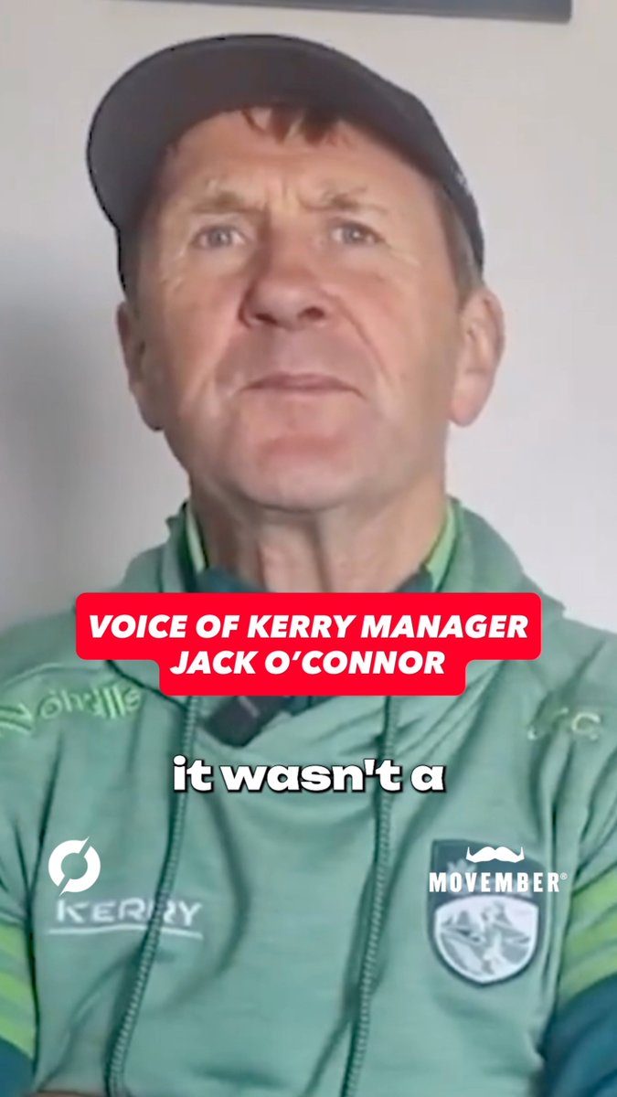 'It's very disappointing, it wasn't the ending that we had envisaged.' 'It's great for the game, I'm long enough around the place to know that this is fantastic for football... but we're bitterly disappointed. Kerry manager Jack O'Connor with some immediate reaction to their All-Ireland final defeat at the hands of Mayo. | 🟢🟡 Gaelic Football on Off The Ball w/ Movember Ireland #MayoGAA #KerryGAA