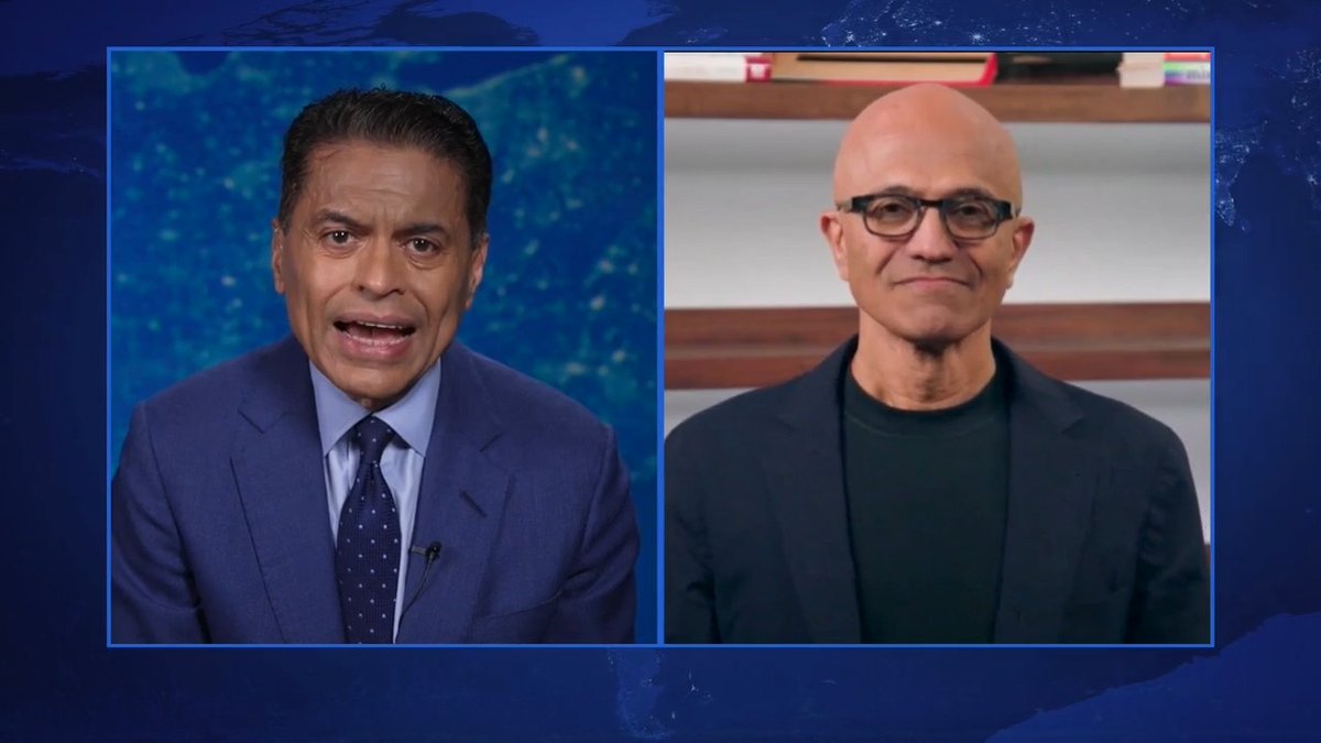 We've talked about the dangers of AI. Now, for its promise: the potential to enable a new kind of human creativity. That's what I discussed with Microsoft CEO Satya Nadella in the third part of our exclusive interview: