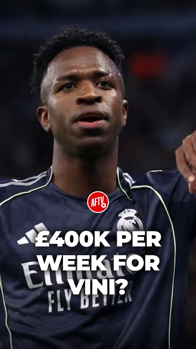 Arsenal could be the only realistic destination for Vinícius Jr if he leaves Real Madrid, with wages reportedly around £400k a week. ⚡ Should we really be paying THAT much? 🫵 #TransferDaily