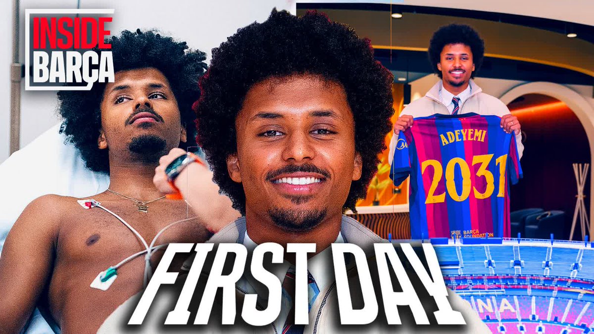 Curious about Adeyemi's first days at Barça? Hit play and find out. 👀