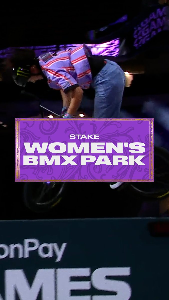 🥇 Miharu Ozawa wins GOLD for XC Tokyo in @stake Women's BMX Park at the MoonPay 🟣 X Games League Championship in NOLA!