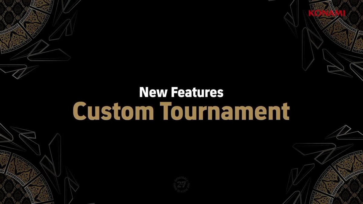 [NEW] Custom Tournament - eFootball™ v6.0 🆚 Host it. 📝 Set the rules. 👥 Invite your crew. #eFootball2027