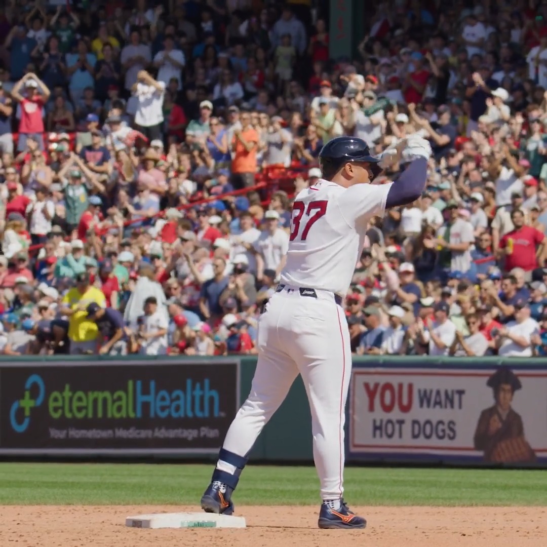 Can't get enough of this Fenway energy.
