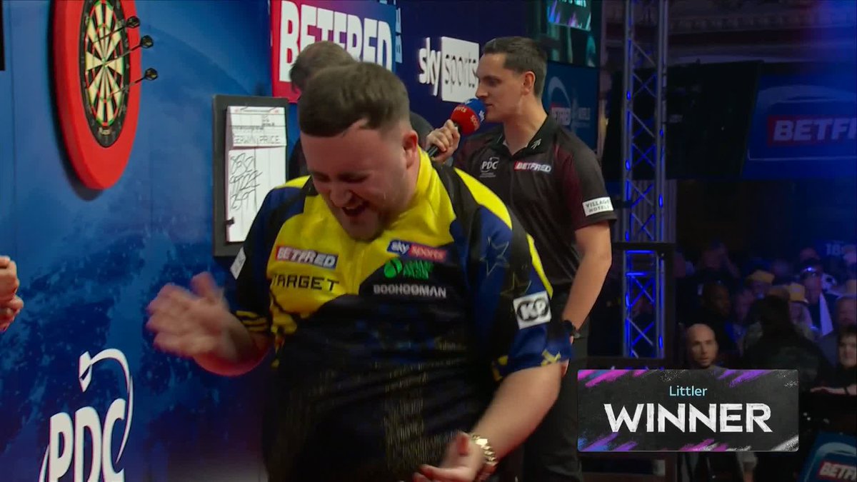 Luke Littler is a back-to-back World Matchplay CHAMPION! A simply blistering display from the Nuke 😳