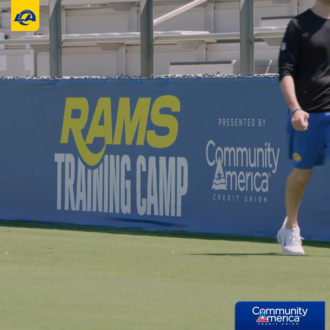 Sights and sounds from #RamsCamp! Training Camp presented by CommunityAmerica ⛺️