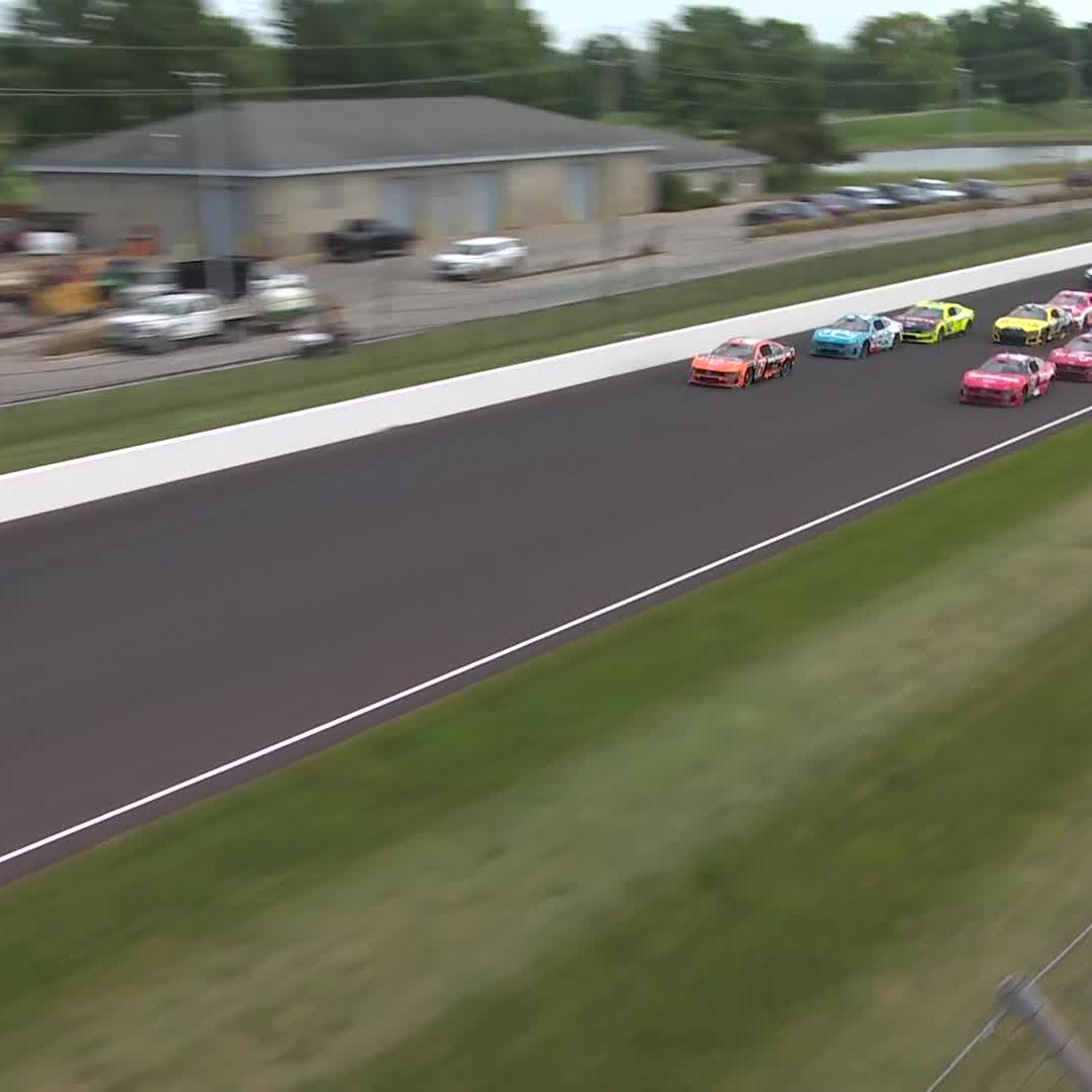 Major In-Season Challenge implications! Ryan Blaney and John Hunter Nemechek make contact, and the No. 12 goes around!