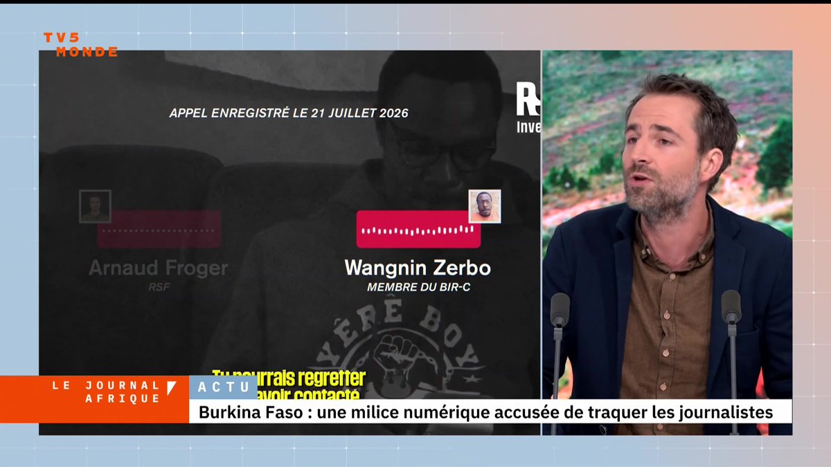 Au Burkina Faso, une milice numérique mène une véritable campagne d'intimidation contre les journalistes et les voix critiques du régime