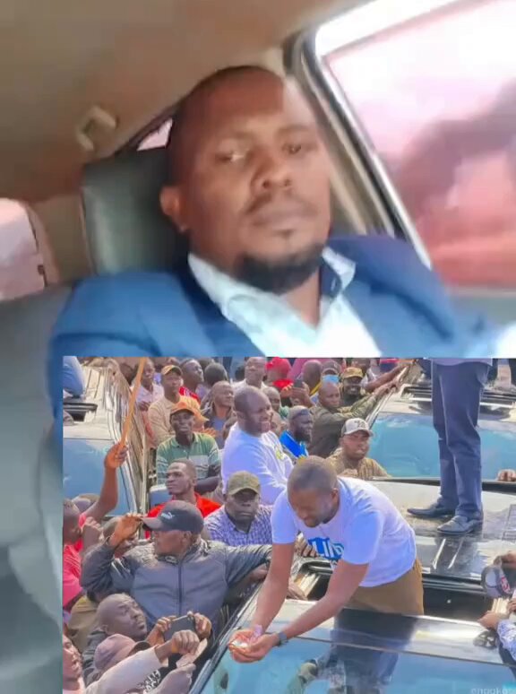 For the first time in history a president candidate being given money by the citizens. How do we call that ...favour.