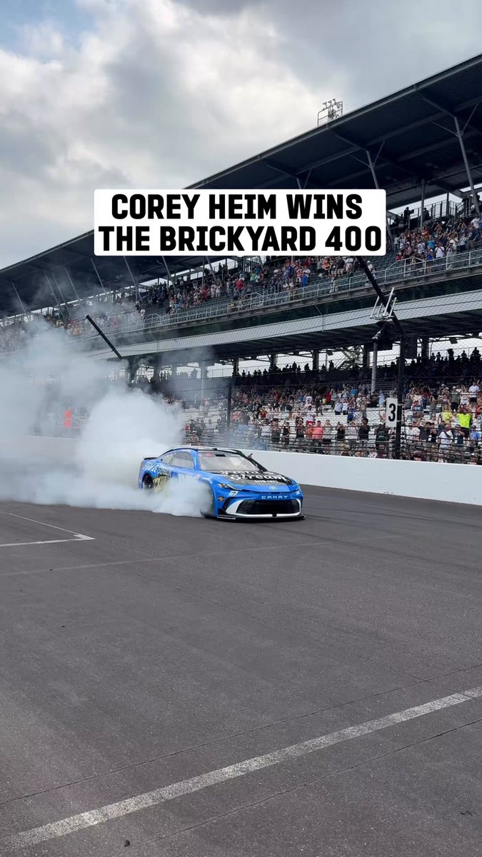 Another Brickyard Burnout 🧱💨