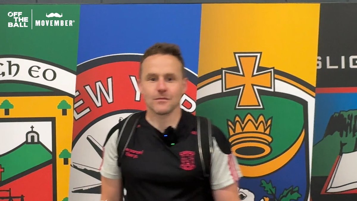 'It's really sinking in now... it's one of the greatest feelings of all-time!' The man himself, Andy Moran, in the tunnel of Croke Park after guiding Mayo to their first All-Ireland Senior football title since 1951. | 🟢🏆🔴 Gaelic Football on Off The Ball w/ Movember Ireland #MayoGAA #KerryGAA