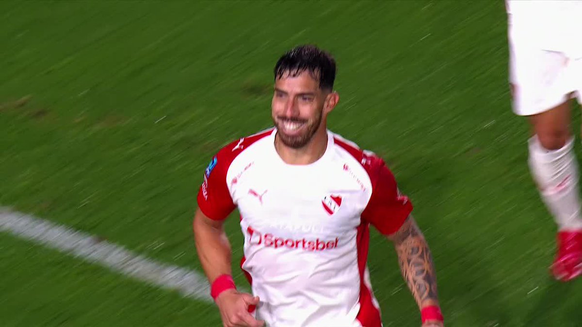 ¡¡EL GOLEADOR SIEMPRE ESTÁ!! Comienza un nuevo campeonato y los goles de Ávalos vuelven… ¡El paraguayo la desvió tras el centro de Montiel y anotó el primer tanto de Independiente en UNO!