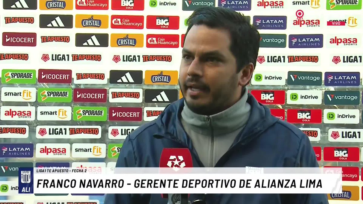 🎙️Franco Navarro: "ES INCREÍBLE QUE EL VAR NO PUEDA VER EL PENAL" "MENÉNDEZ ME DIJO QUE PARA ÉL NO ES PENAL". #AlianzaLima 📺 Conoce cómo ver L1MAX en vivo 👉 #L1MAX #Liga1 #TorneoClausura2026