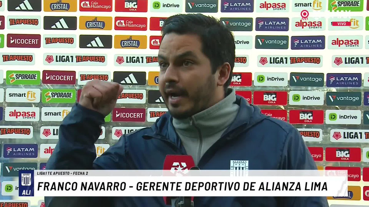 🎙️Franco Navarro: "HUBO IMPROPERIOS DE AGUSTO MENÉNDEZ CONTRA FERNANDO GAIBOR" "NOSOTROS NO PEDIMOS QUE NOS AYUDEN, PEDIMOS QUE COBREN LO JUSTO". #AlianzaLima 📺 Conoce cómo ver L1MAX en vivo 👉 #L1MAX #Liga1 #TorneoClausura2026