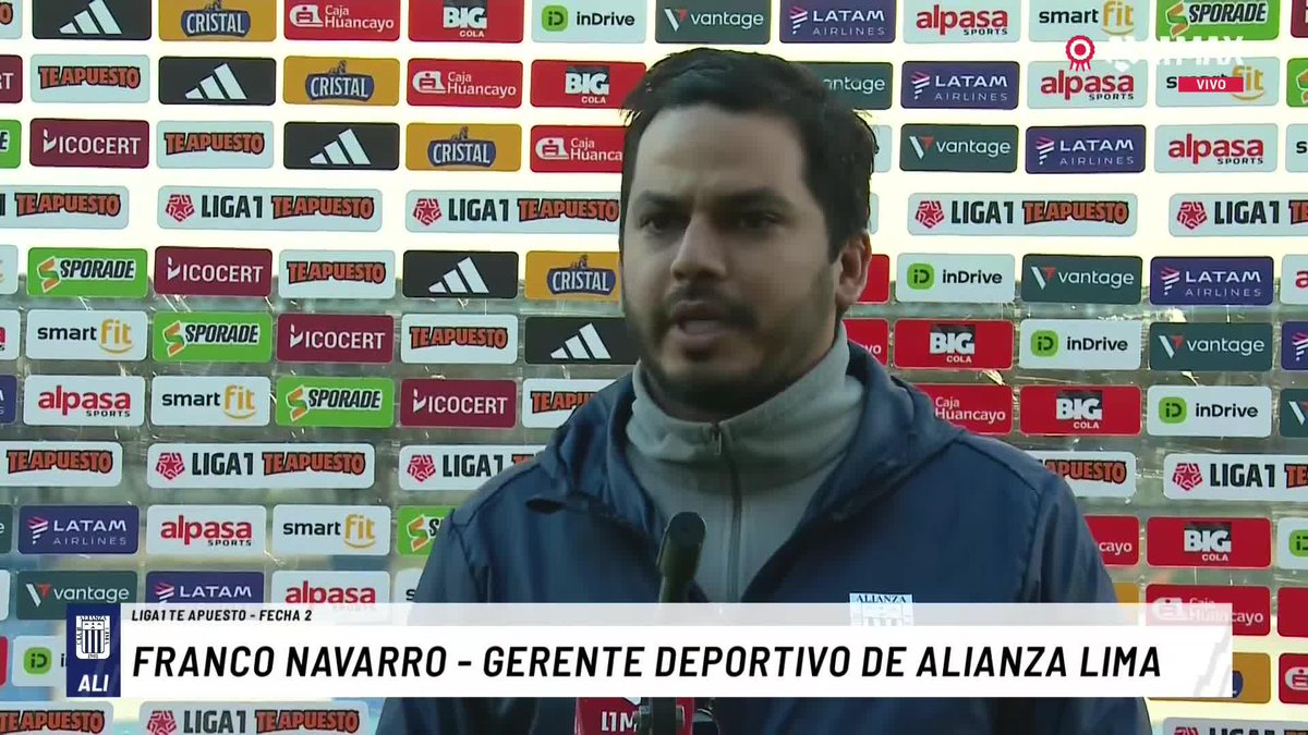 🎙️Franco Navarro: "NOSOTROS JUGAMOS LIMPIOS Y NO NOS QUEJAMOS, PERO ESTO YA ES INDIGNANTE. EL PLANTEL ESTÁ MOLESTO Y DOLIDO". #AlianzaLima 📺 Conoce cómo ver L1MAX en vivo 👉 #L1MAX #Liga1 #TorneoClausura2026