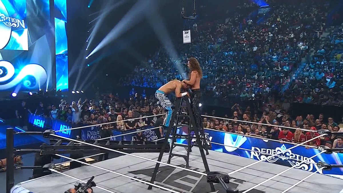 OH MY GOD JACK PERRY F*CKED UP NICK WAYNE!!!! #AEWRedemption