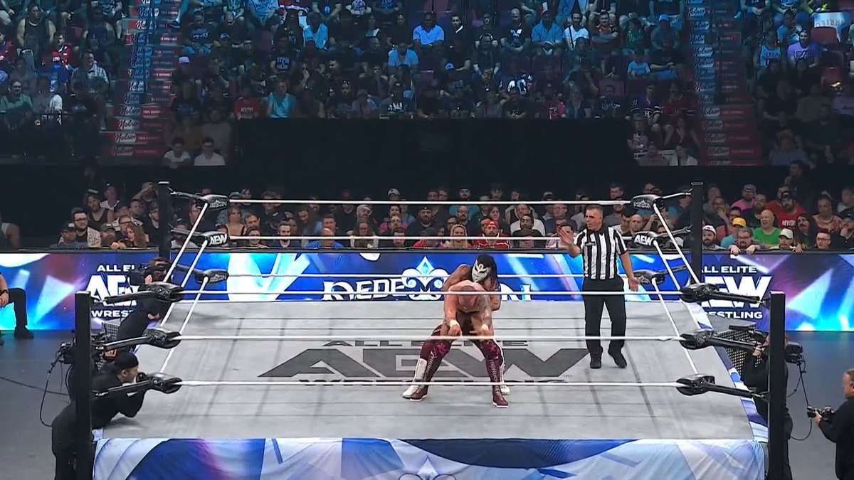 21 DRAGON PLEX FROM @BANDIDOWRESTLER! Watch #AEWRedemption LIVE on HBO Max PPV