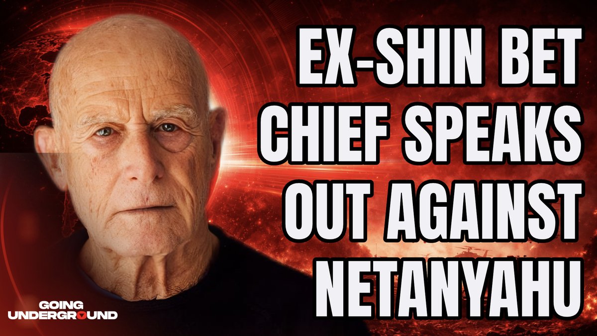 🚨NEW EPISODE OF GOING UNDERGROUND⚡️ ‘War on Iran is Bringing Iran Closer to a NUCLEAR BOMB— Former Chief of Israel’s Shin Bet Admiral Ami Ayalon Why has Israel never been attacked by Al Qaeda and ISIS? Why does he believe Israel’s war against the Palestinians is unjust? Why have Netanyahu’s wars made it more likely for Iran to build a nuclear bomb more likely? All this and more on this episode of Going Underground