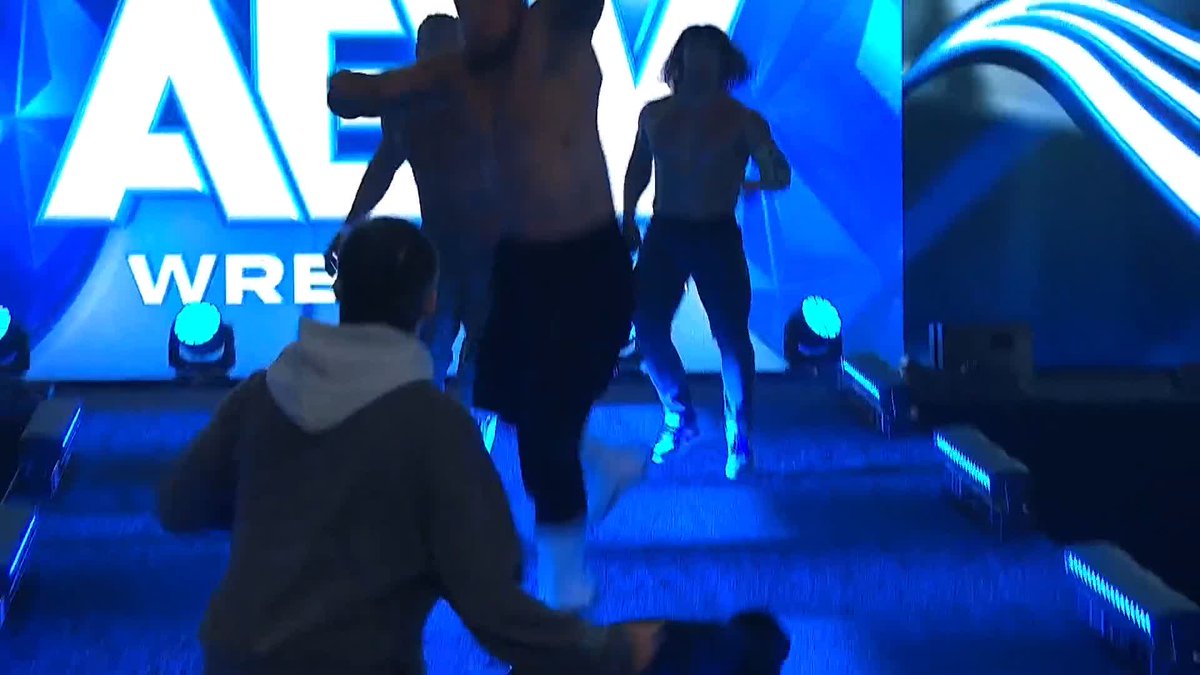 The rest of the Bang Bang Gang focus on Yuta and Garcia while Marina Shafir slips David Finlay the shillelagh! Watch #AEWRedemption LIVE on HBO Max PPV