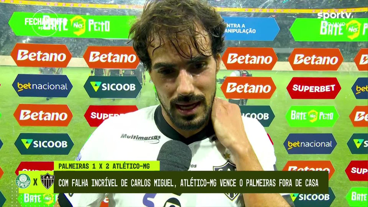 Igor Gomes: "Não tem sido fácil ficar sem jogar. Sempre joguei, em todos os lugares que eu joguei. Agora no Galo, minha primeira fase mais crítica nesse quesito. "