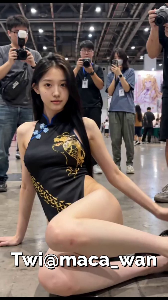 More cosplays at anime convention. Costumes are: Kisaki Ryuka from blue archive, and marciana from Nikke. #exhibitionism #footfetısh #AIgirl #AIart #NSFW