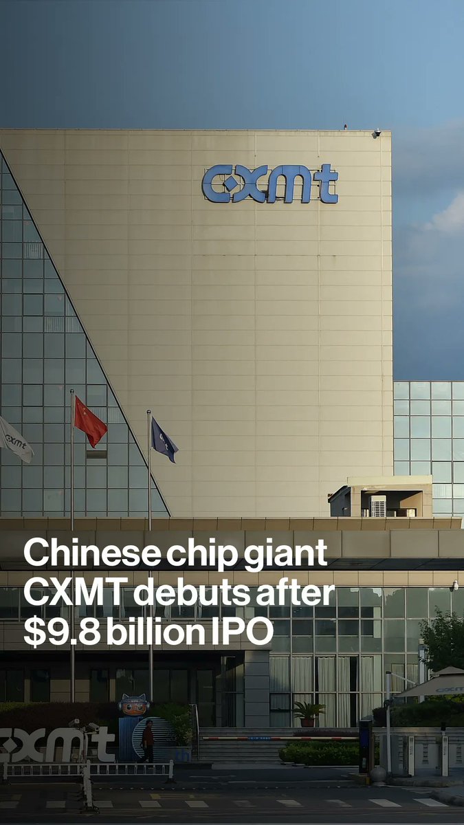 CXMT, a secretive Chinese chipmaker, has made its trading debut after a $9.8 billion IPO. It's set to shake up the trillion-dollar memory market dominated by names like Samsung Electronics and Micron, and accelerate China's AI ambitions. Winnie Hsu explains