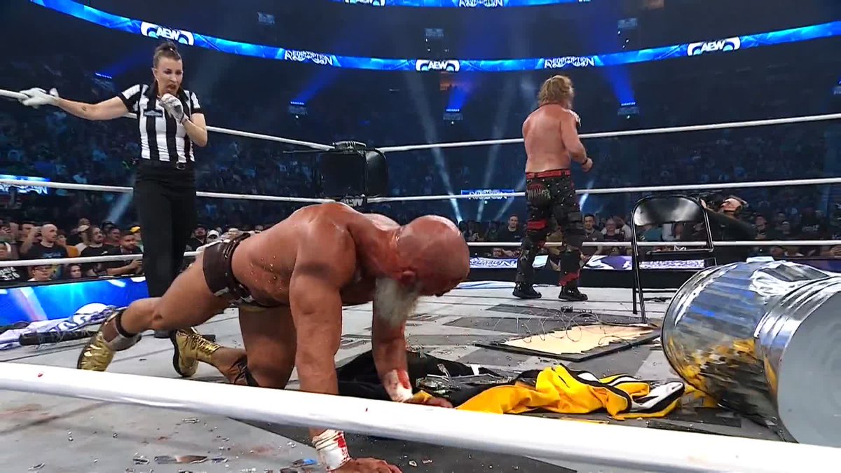 JUDAS EFFECT WITH THE TACKS! Watch #AEWRedemption LIVE on HBO Max PPV