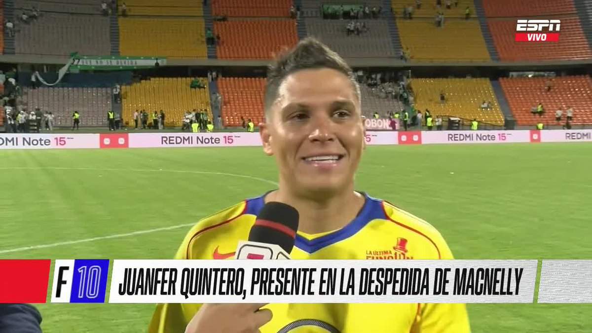 “No soy conformista” Juanfer Quintero habló de la actuación de la Selección Colombia en el Mundial 2026. ▶️ Mira #F10Colombia en el Plan Premium de #DisneyPlus