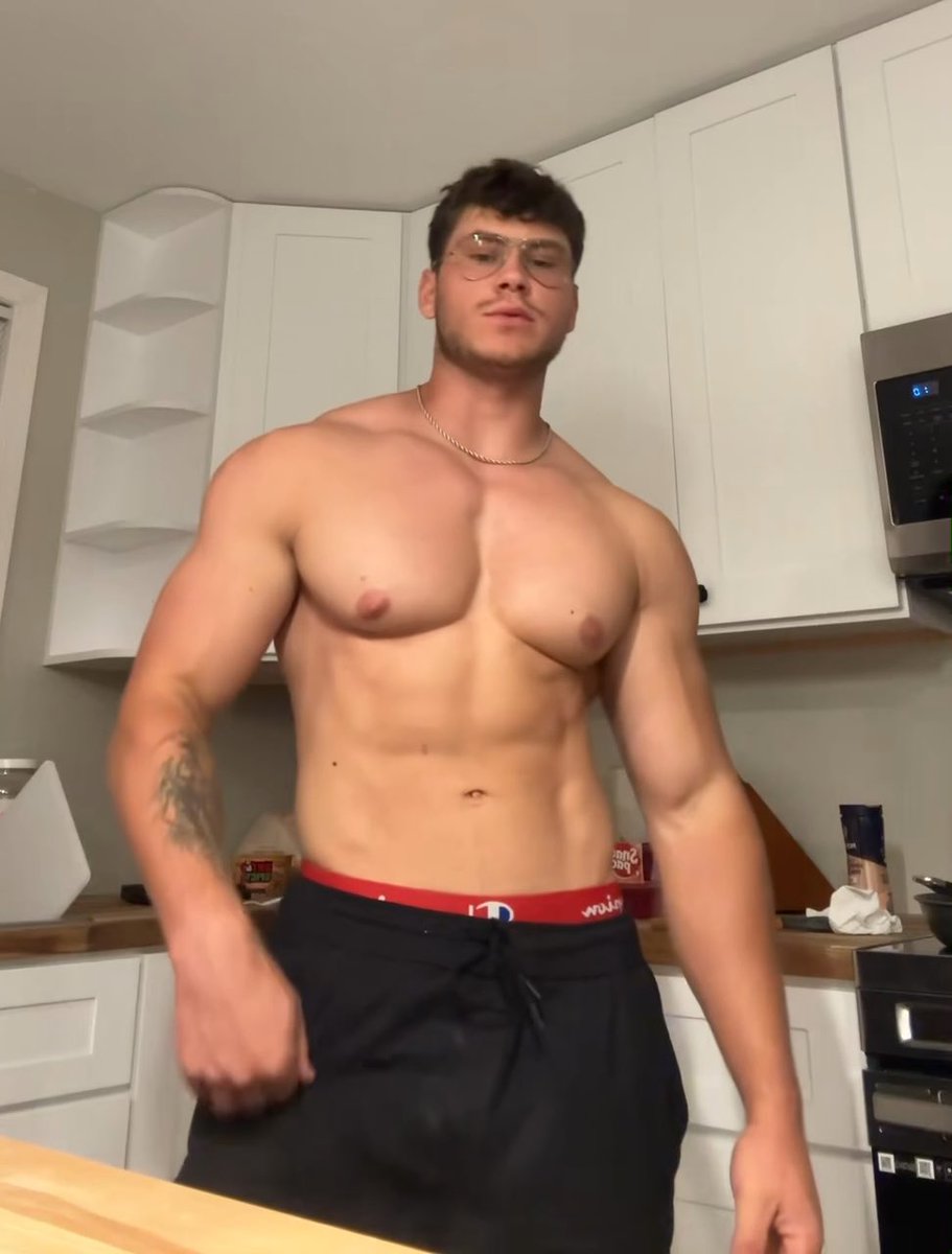 Don't run away from your destiny, which is to worship my muscles.
