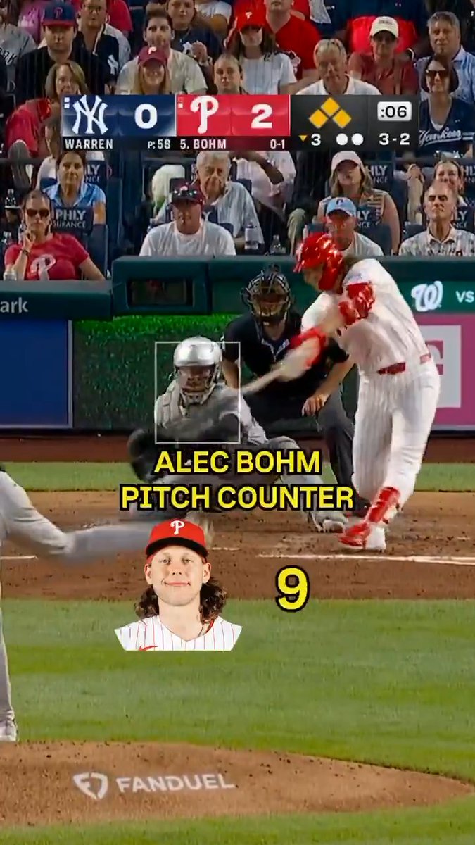 A 9-pitch plate appearance paid off for Alec Bohm. 🔥