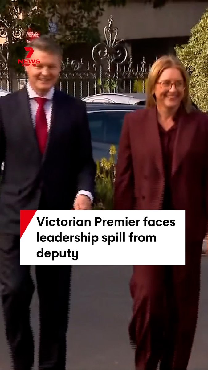 Premier Jacinta Allan is in the fight of her political life with mounting pressure for her to step aside ahead of November's election. Deputy Premier, Ben Carroll, confirmed he will nominate for the Labor Party leadership after a group of colleagues informed him Allan no longer has caucus support. Allan has refused to resign and will contest the leadership vote, which will involve all Labor MPs and party members across the state in a process expected to take five to six weeks. #JacintaAllan #BenCarroll #Vicpolitics #Laborleadership