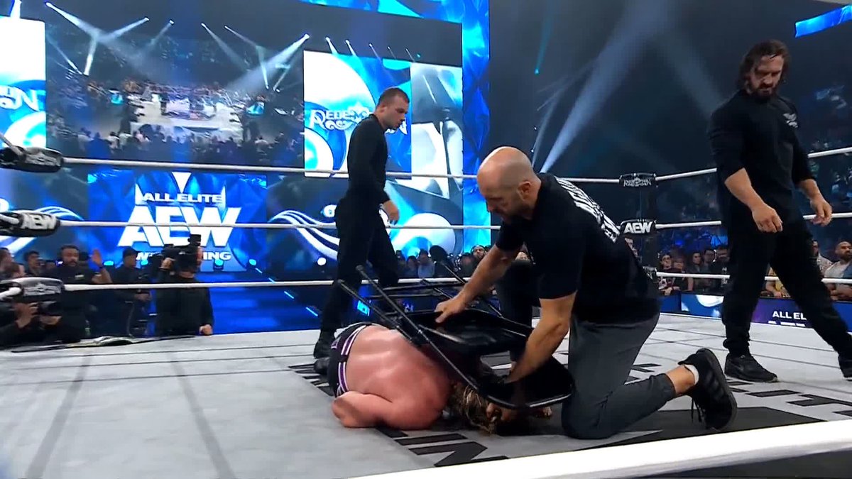 .Will Ospreay • ウィル・オスプレイ has seen enough! Watch #AEWRedemption LIVE on HBO Max PPV