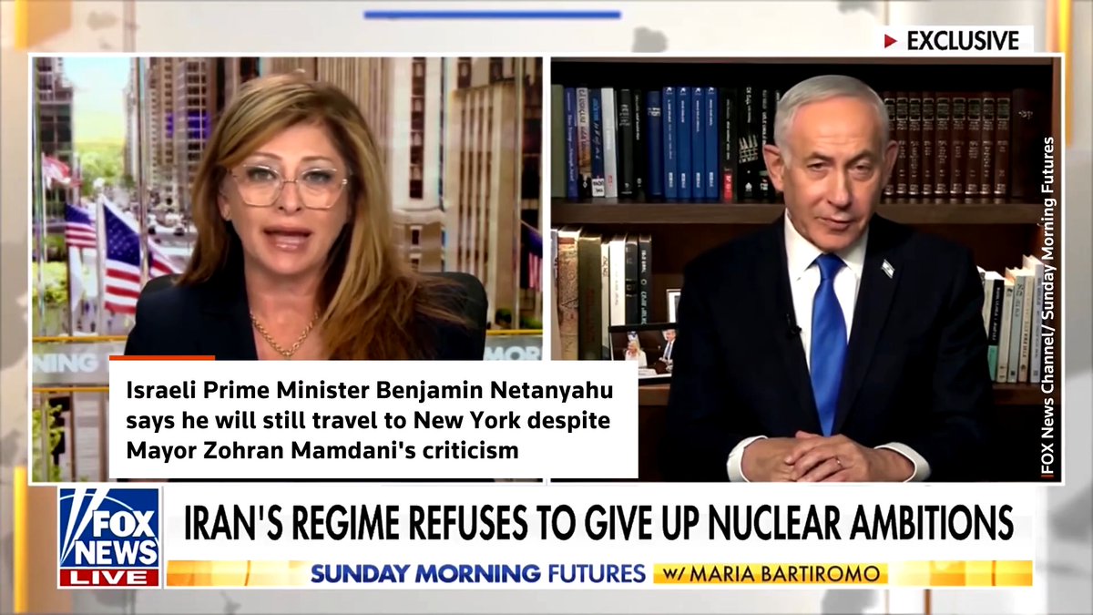 Israeli Prime Minister Benjamin Netanyahu said he still plans to attend the UN General Assembly meeting in New York and accused Mayor Zohran Mamdani of ‘fomenting hate’ after being labeled a war criminal
