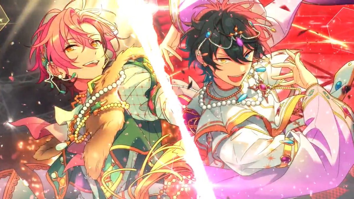 【メインストーリー予告】 7月31日〜 第四章【ワールドツアー編/AREA04 MELLOW DEAR US VS Valkyrie】 を公開予定です❗️ ▼あらすじ 『メロウ・ディアース』との対決を控える『Valkyrie』だが、上の空なみか。その裏には、舞珠とみかの『過去の繋がり』があり…… #あんスタ