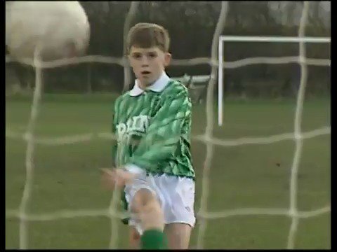 TELLY GOLD: On Michael Carrick’s birthday, here he is in 1995 talking about his hopes of one day being a footballer. A lesson for all of us to a) never give up on our dreams, and b) find out Andi Peters’ skincare regime immediately. He hasn’t aged a day.