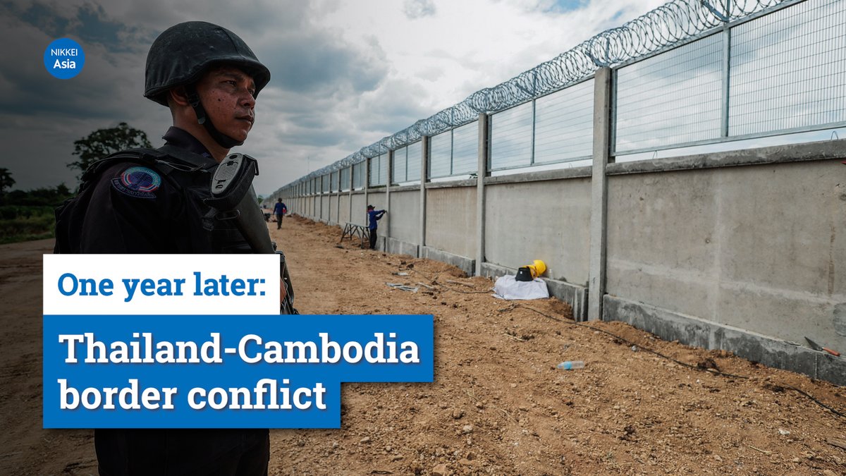 WATCH & READ: Thai military digs in along Cambodian border as peace remains elusive Read the full report here: