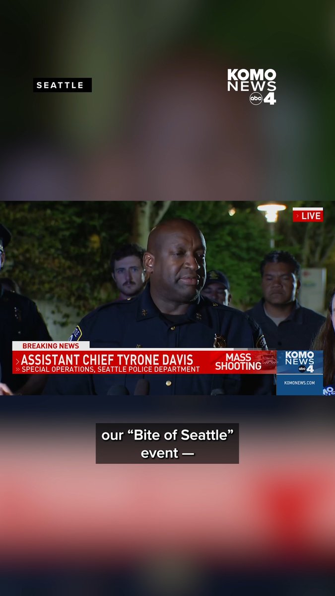Seattle police gave a timeline of the mass shooting that occurred at Bite of Seattle Sunday evening. A total of three people have died as a result of their injuries, four others are in the hospital. Police said one suspect is in custody and they are searching for a possible second suspect. Latest details: