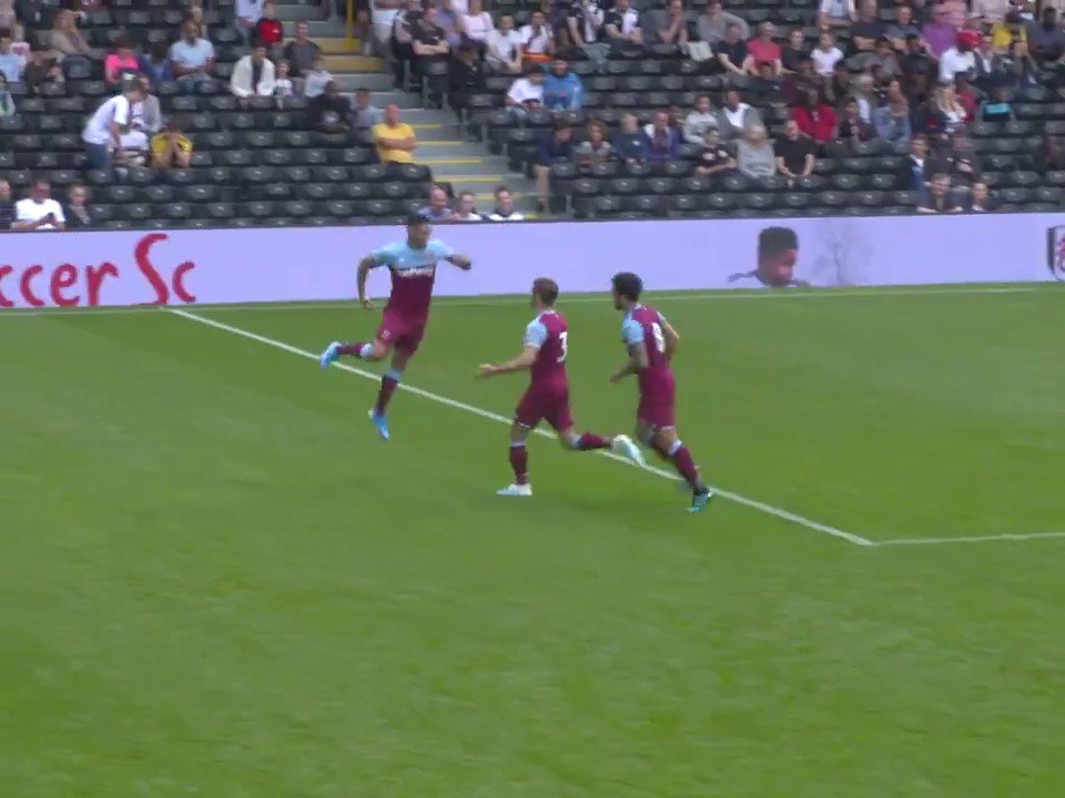 On this day in 2019 West Ham beat Fulham 1-0 in a pre season friendly at Craven Cottage. Manuel Lanzini scored the goal.