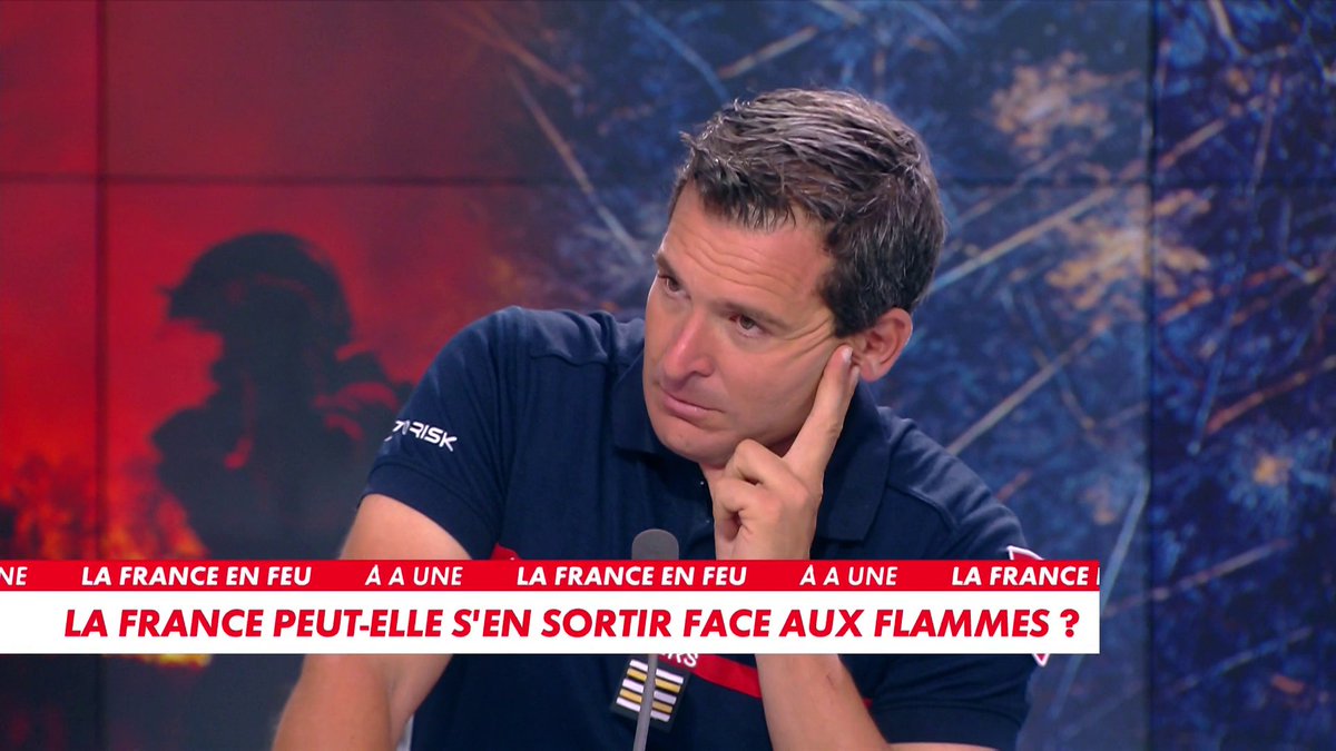 Eric Brocardi est très ému sur le plateau #HDProsEte en voyant des images du travail des sapeurs-pompiers contre les incendies qui touchent la France. Toute l'info est à retrouver sur
