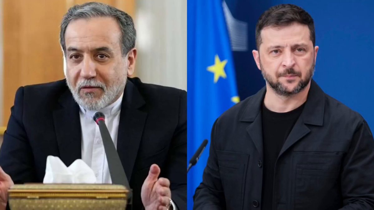 This is Epic 🔥 🇺🇦Zelenskyy at 6:00 PM: "Iran attacked us by giving weapons to Russia." 🇮🇷Araghchi at 7:00 PM: "Wow, By that logic, Russia can hit the US, UK, and NATO for arming you." "And you should also hit China, North Korea, and the US for arming Russia. Coward." 🔥 Abbas Araghchi is strategic genius man. 👏